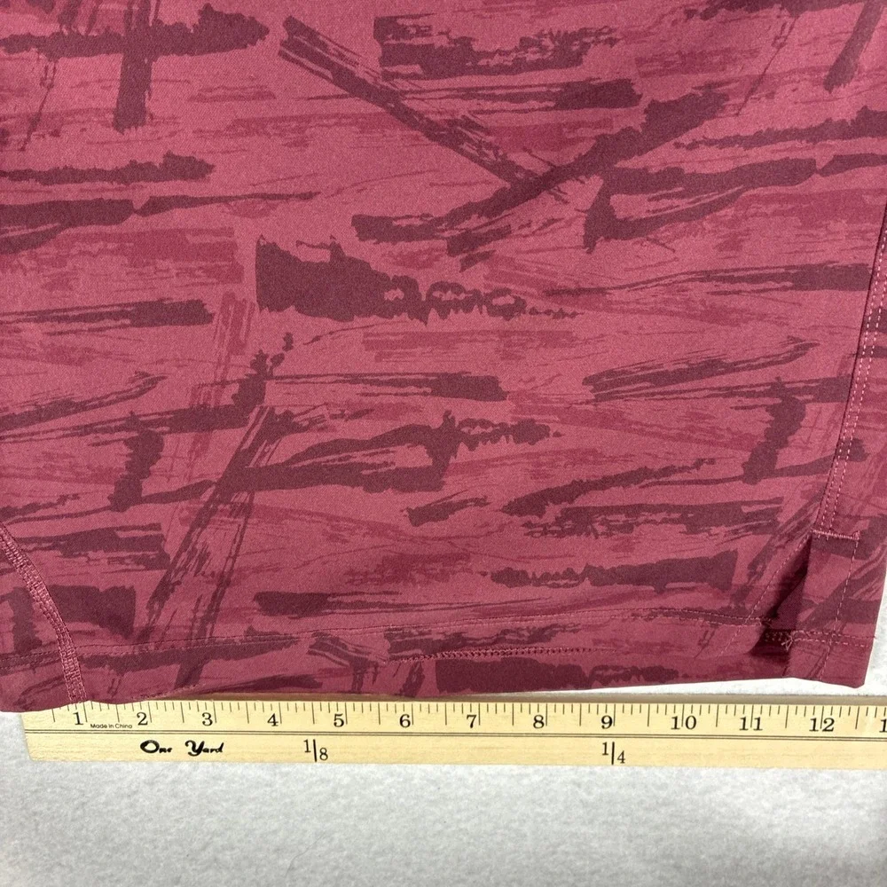 Public Rec Mens Flex Shorts Lined 40 Maroon Camo 7